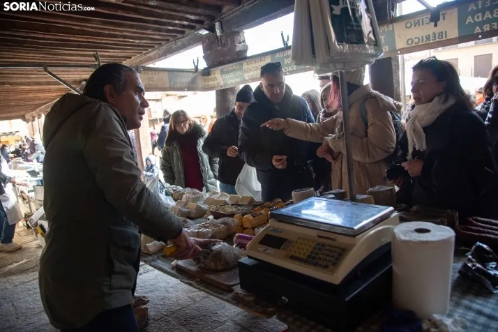 La feria de artesanía de Berlanga de Duero. /SN