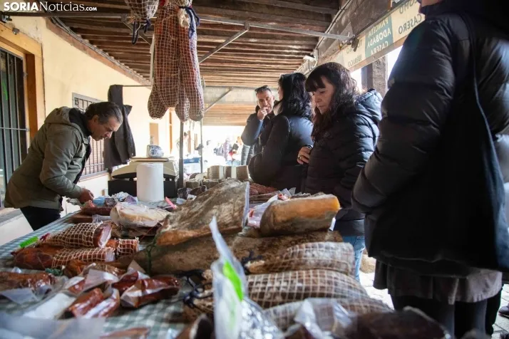 La feria de artesanía de Berlanga de Duero. /SN