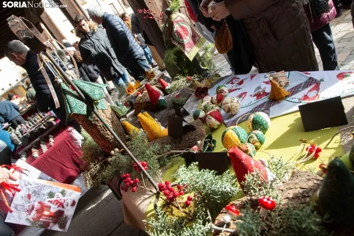 La feria de artesanía de Berlanga de Duero. /SN