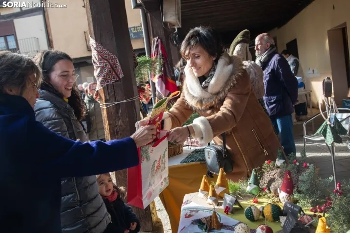 La feria de artesanía de Berlanga de Duero. /SN