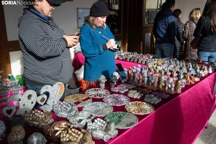 La feria de artesanía de Berlanga de Duero. /SN