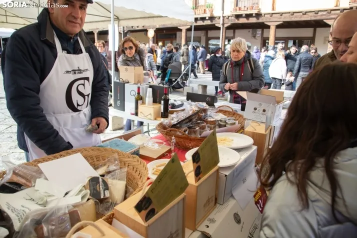 La feria de artesanía de Berlanga de Duero. /SN
