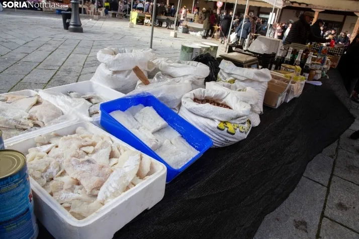 La feria de artesanía de Berlanga de Duero. /SN