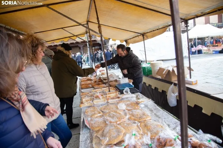 La feria de artesanía de Berlanga de Duero. /SN
