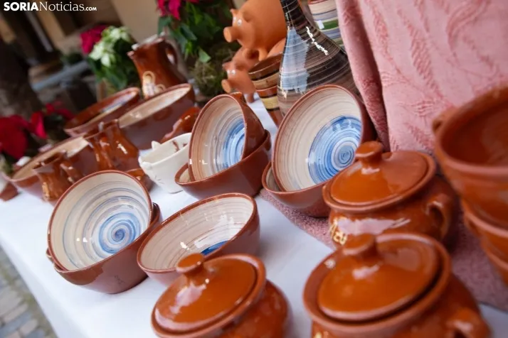 La feria de artesanía de Berlanga de Duero. /SN