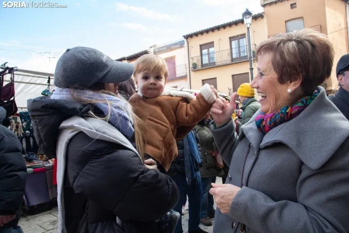 La feria de artesanía de Berlanga de Duero. /SN