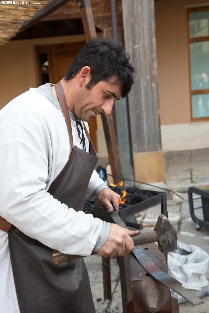 La feria de artesanía de Berlanga de Duero. /SN