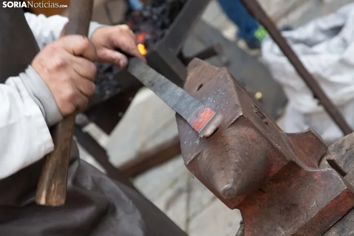 La feria de artesanía de Berlanga de Duero. /SN