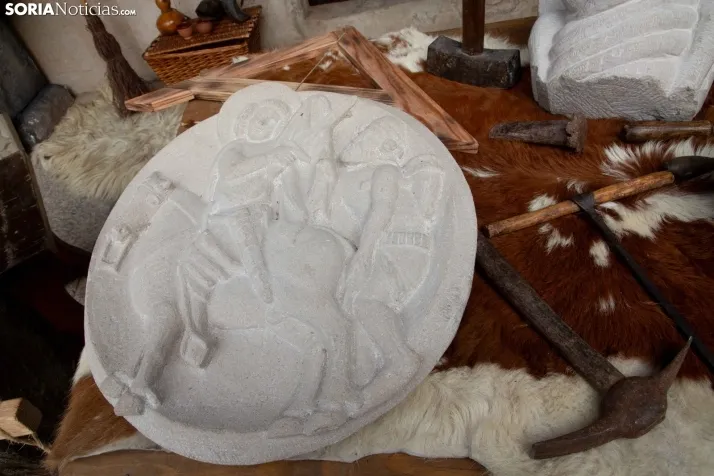 La feria de artesanía de Berlanga de Duero. /SN