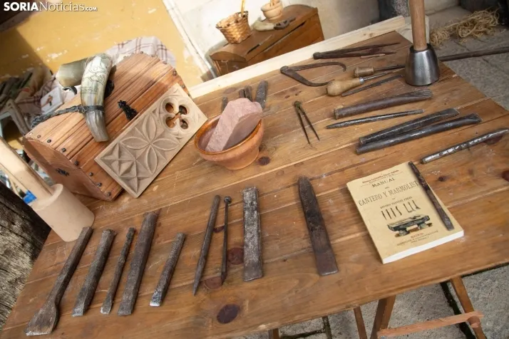 La feria de artesanía de Berlanga de Duero. /SN