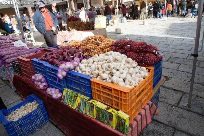 La feria de artesanía de Berlanga de Duero. /SN