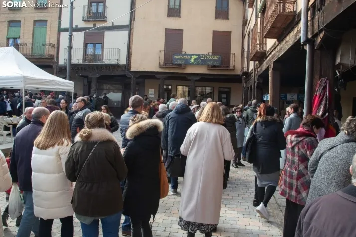 La feria de artesanía de Berlanga de Duero. /SN