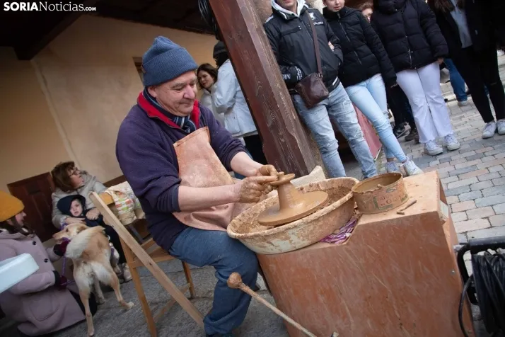 La feria de artesanía de Berlanga de Duero. /SN
