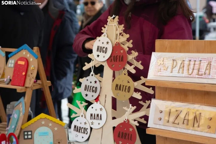 La feria de artesanía de Berlanga de Duero. /SN