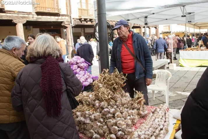 La feria de artesanía de Berlanga de Duero. /SN