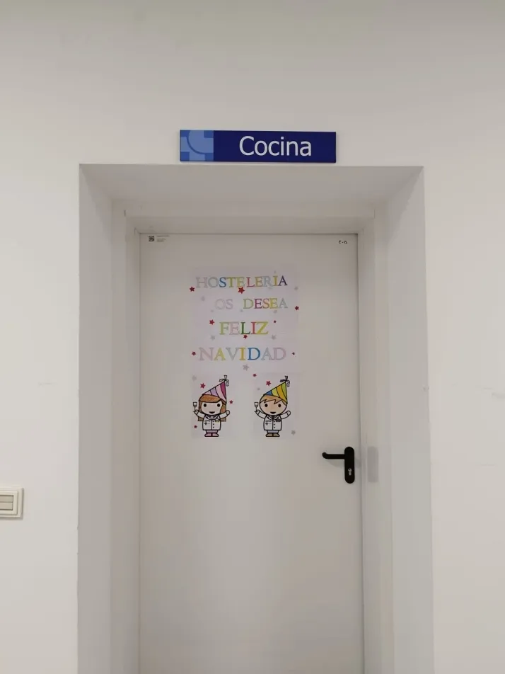 Al detalle; la divertida y tem&aacute;tica decoraci&oacute;n navide&ntilde;a del Hospital de Soria