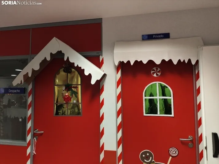 Decoración Navidad Hospital de Soria