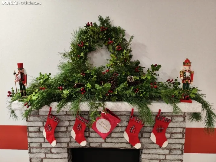 Decoración Navidad Hospital de Soria