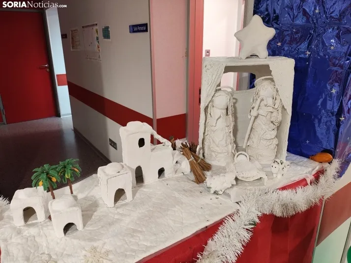 Decoración Navidad Hospital de Soria