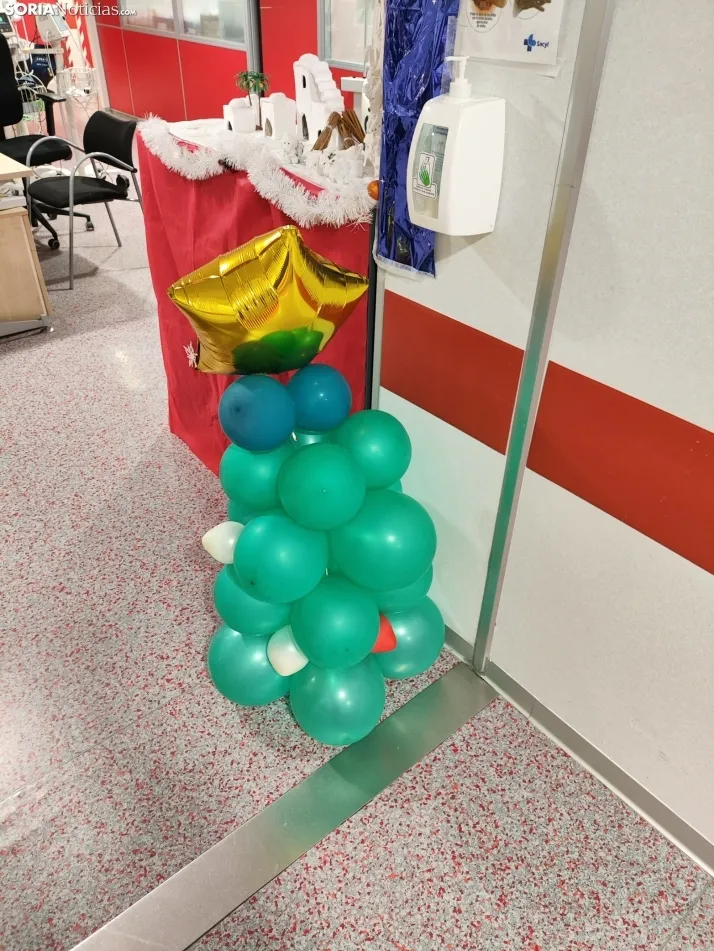 Decoración Navidad Hospital de Soria