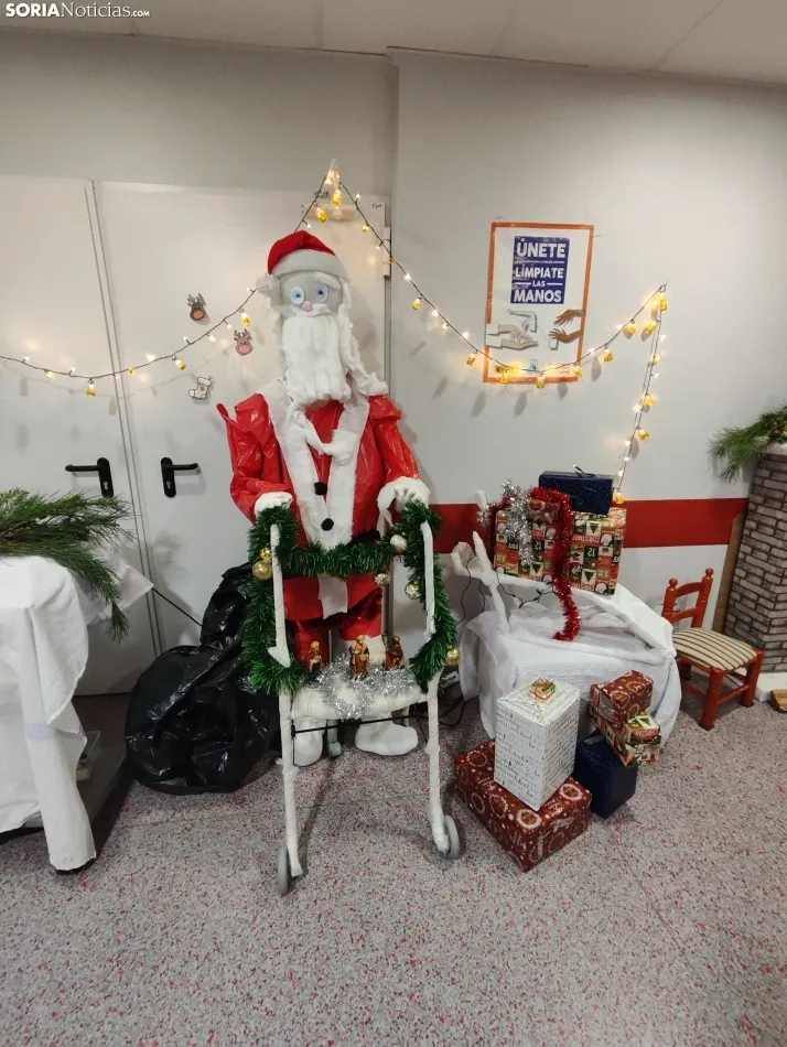 Decoración Navidad Hospital de Soria