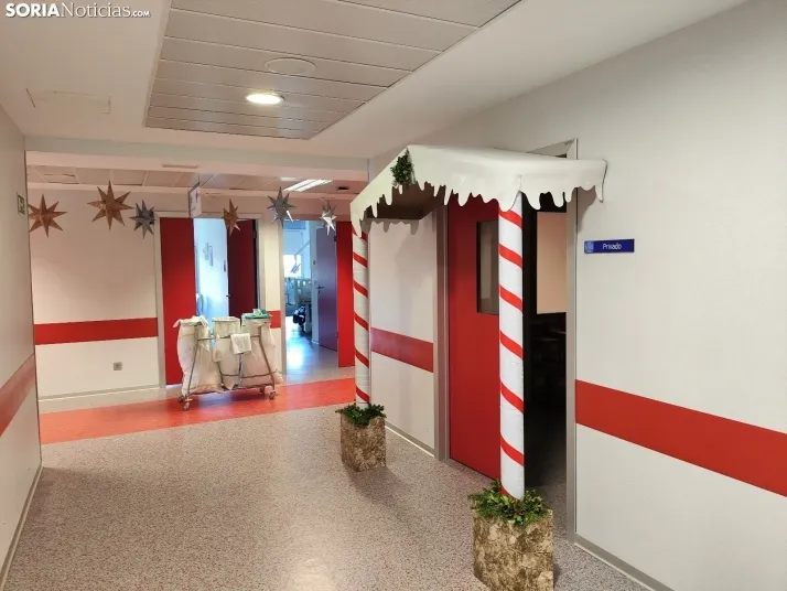 Decoración Navidad Hospital de Soria