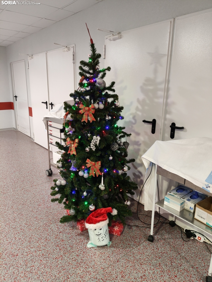 Decoración Navidad Hospital de Soria