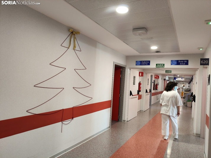 Decoración Navidad Hospital de Soria