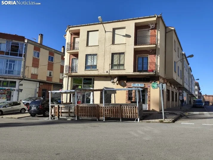 Terrazas de bares en Soria. 