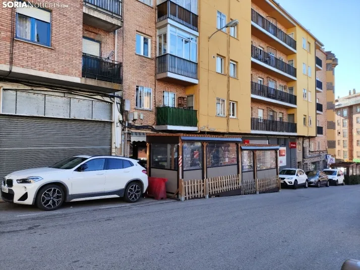 Terrazas de bares en Soria. 