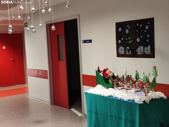 Decoración Navidad Hospital de Soria