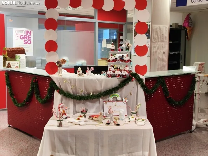 Decoración Navidad Hospital de Soria