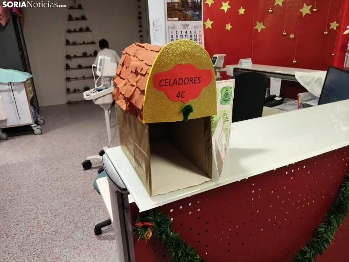 Decoración Navidad Hospital de Soria