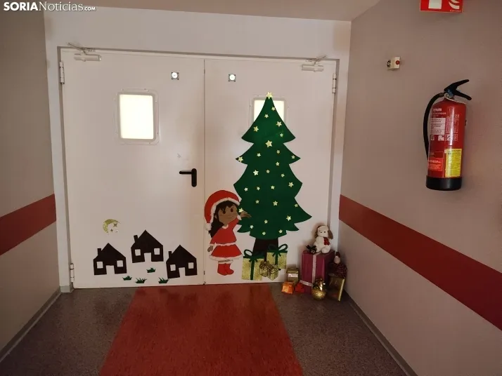 Decoración Navidad Hospital de Soria