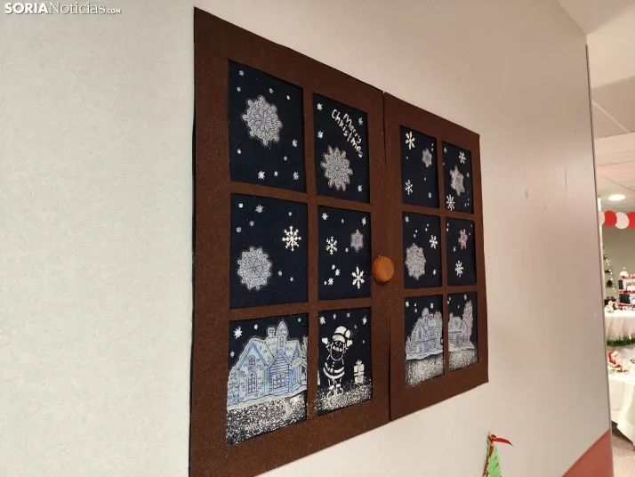 Decoración Navidad Hospital de Soria