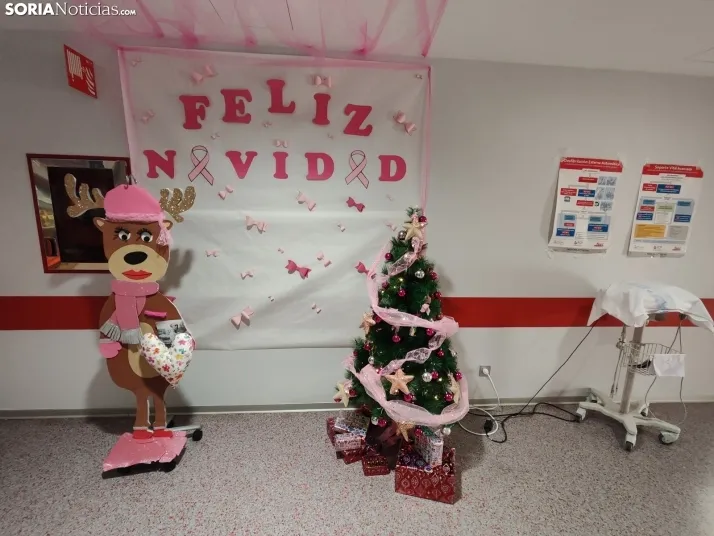 Decoración Navidad Hospital de Soria