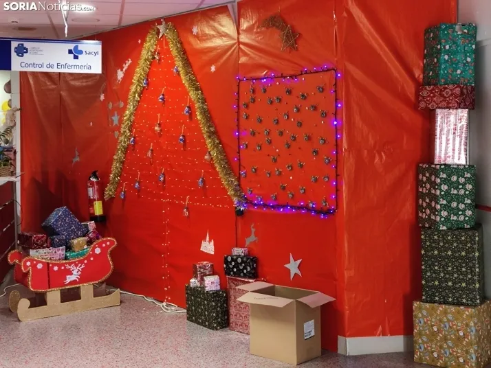 Decoración Navidad Hospital de Soria
