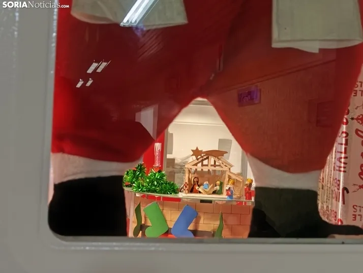 Decoración Navidad Hospital de Soria