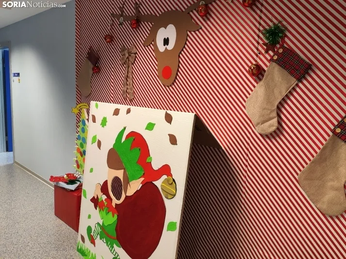Decoración Navidad Hospital de Soria