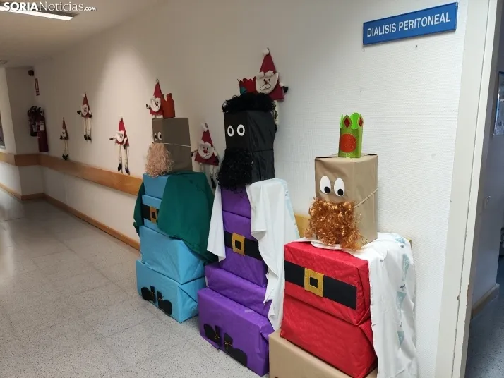 Decoración Navidad Hospital de Soria
