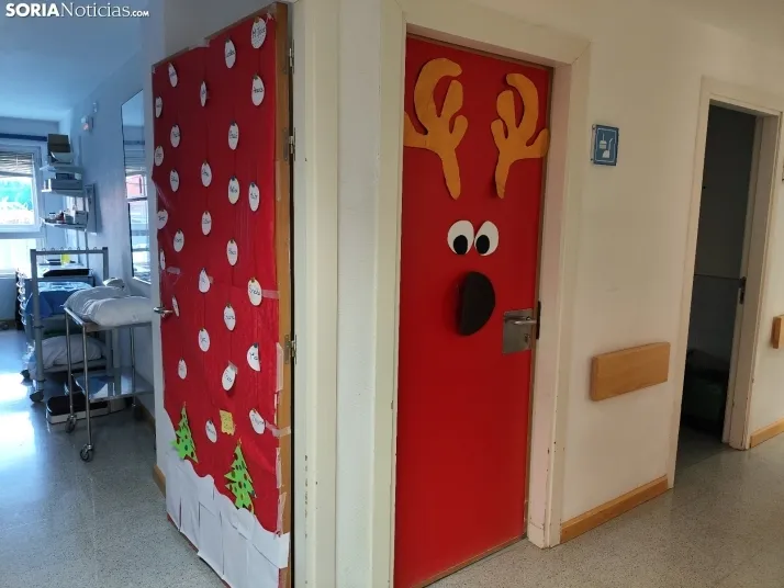 Decoración Navidad Hospital de Soria