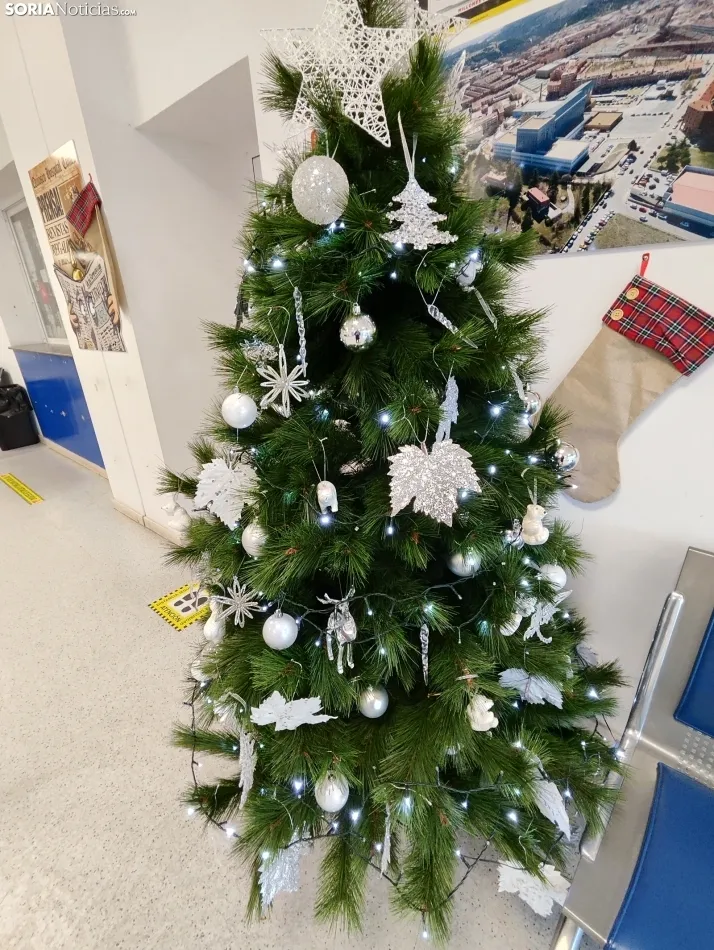 Decoración Navidad Hospital de Soria