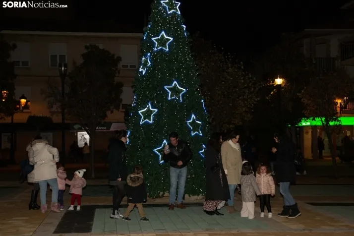 Iluminación de la Navidad en Ólvega