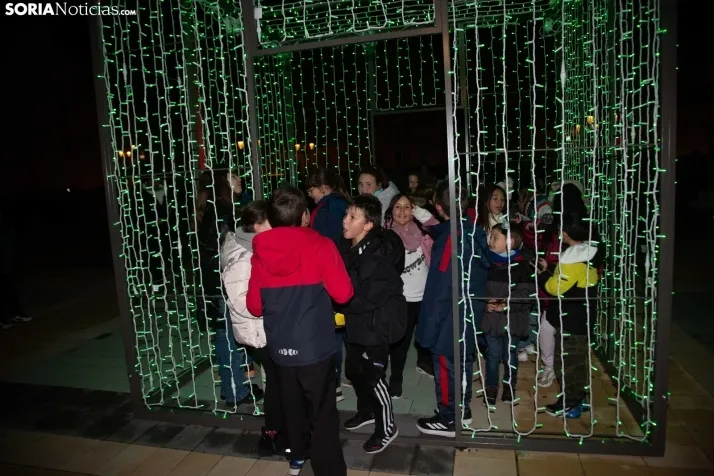 Iluminación de la Navidad en Ólvega