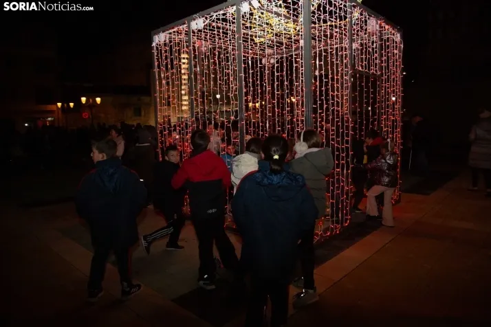 Iluminación de la Navidad en Ólvega