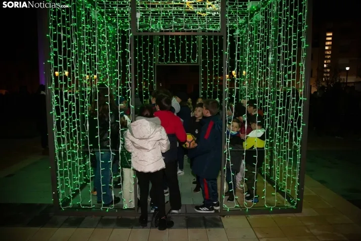Iluminación de la Navidad en Ólvega