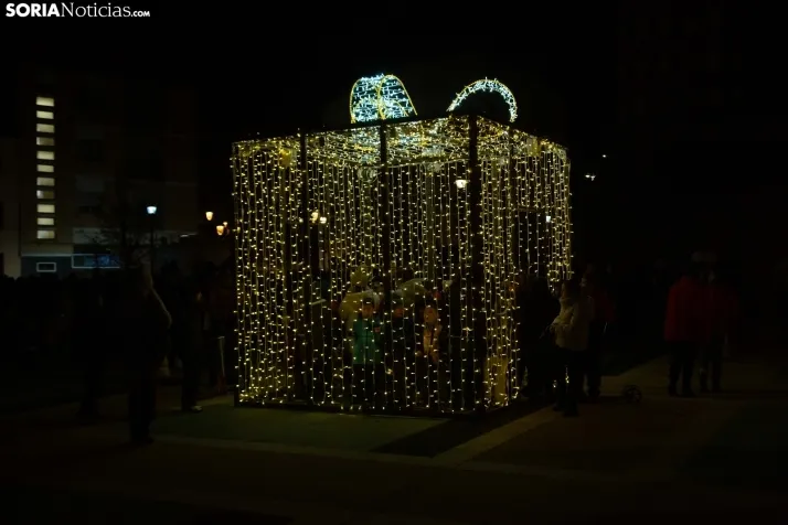 Iluminación de la Navidad en Ólvega