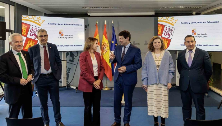 Mañueco destaca los resultados históricos de Castilla y León en todas las áreas evaluadas en el Informe PISA 2022