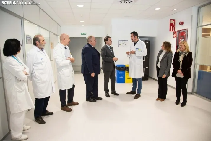 Visita Mañueco Radioterapia Soria