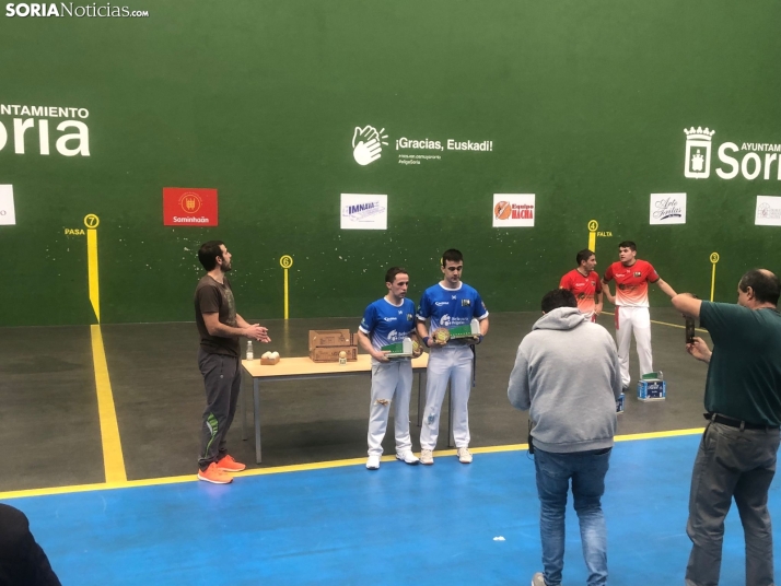 Fotos: Las finales del Open Ciudad de Soria hacen vibrar a los amantes de la pelota mano